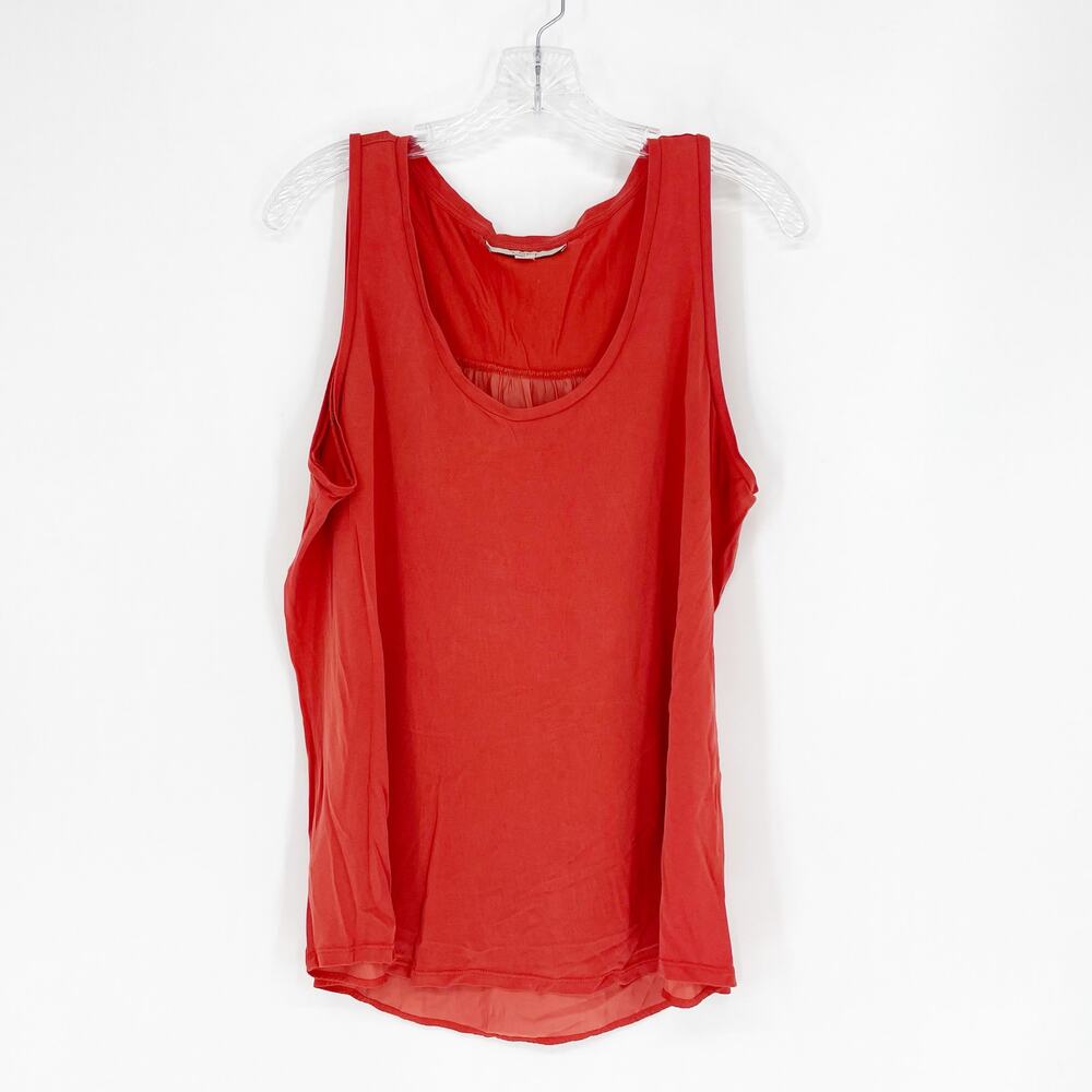 Loft Modal Orange Tank Top Size XL